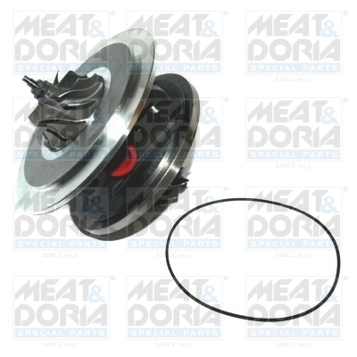 Core assembly, turbocharger